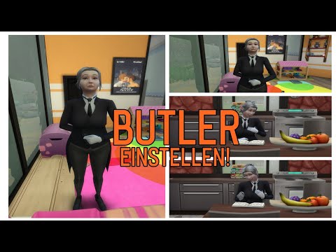 Sims 4 - Butler einstellen