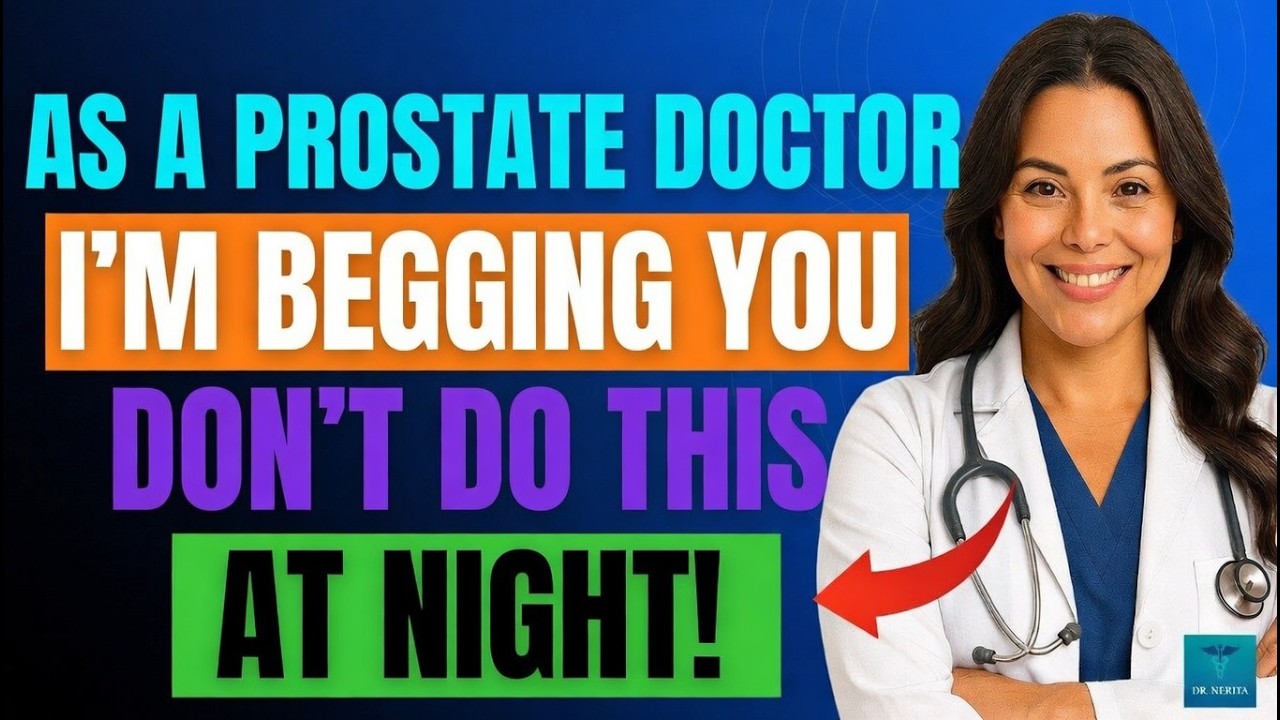 Don't Do This to Your Prostate After 60     Urologist's Warning  Dr  Nerita