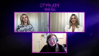 'Orphan: First Kill' Actors Isabelle Fuhrman and Julia Stiles Talk The Power of the Platform Boot