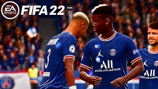 FIFA 22 PS5 POGBA au PSG | MOD Ultimate Difficulty Career Mode HDR Next Gen