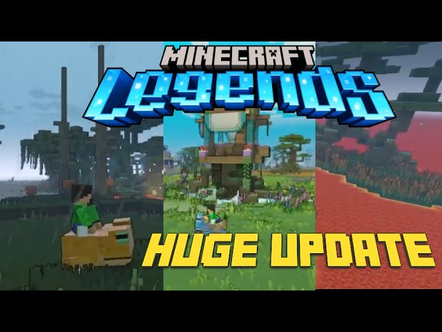 Play Minecraft Legends' biggest update