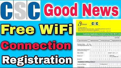 csc free WiFi connection | csc new update ||  online tech 196