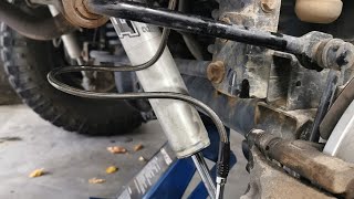 HOW TO REPLACE JEEP WRANGLER BRAKE LINES TO STAINLESS AND FLUSH THE SYSTEM  AFTER - YouTube