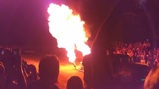 Flamethrowers at Symco 2018