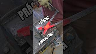 Pinza para herreria forjada #herreria #fragua #forja #herramientas #tools