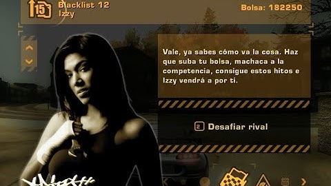 Need For Speed Most Wanted black list #12 izzy [mazda rx-8 ]