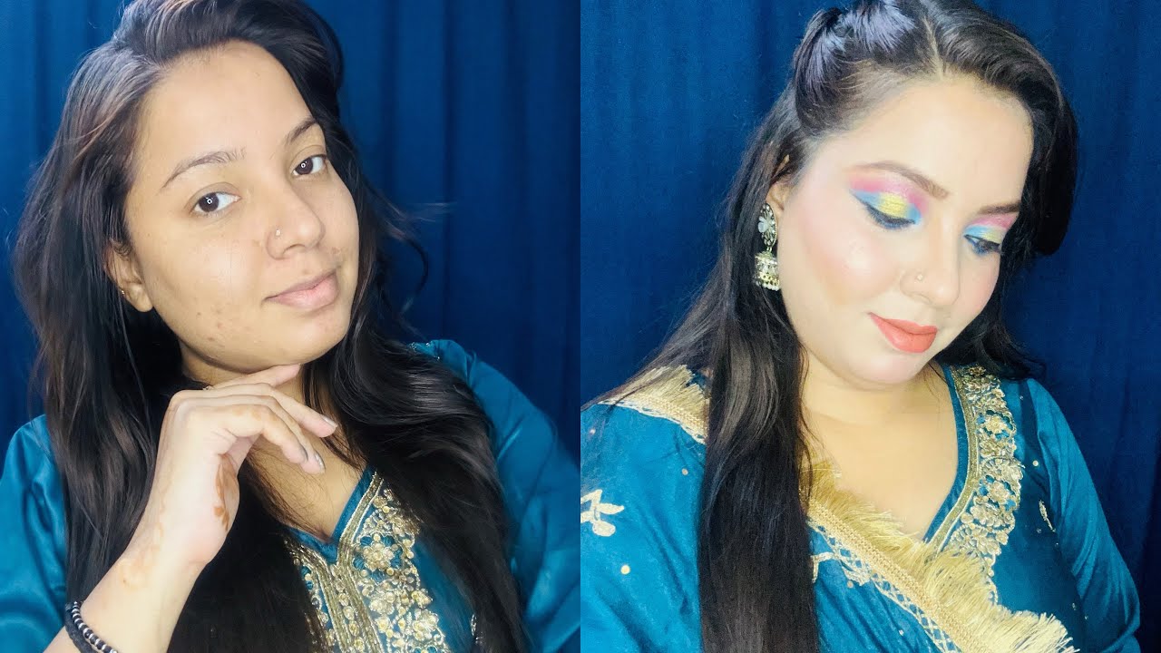 Ghar Par PARLOUR Jaisa Makeup //How to do Parlour Makeup At Home ...