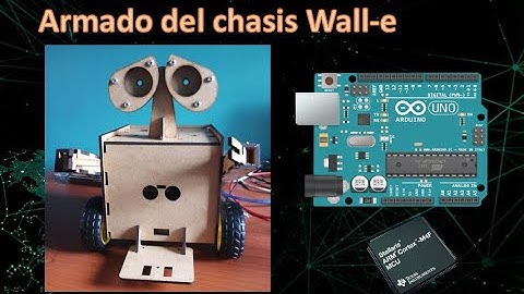 Armado del chasis Wall-e para Arduino, PIC u otros
