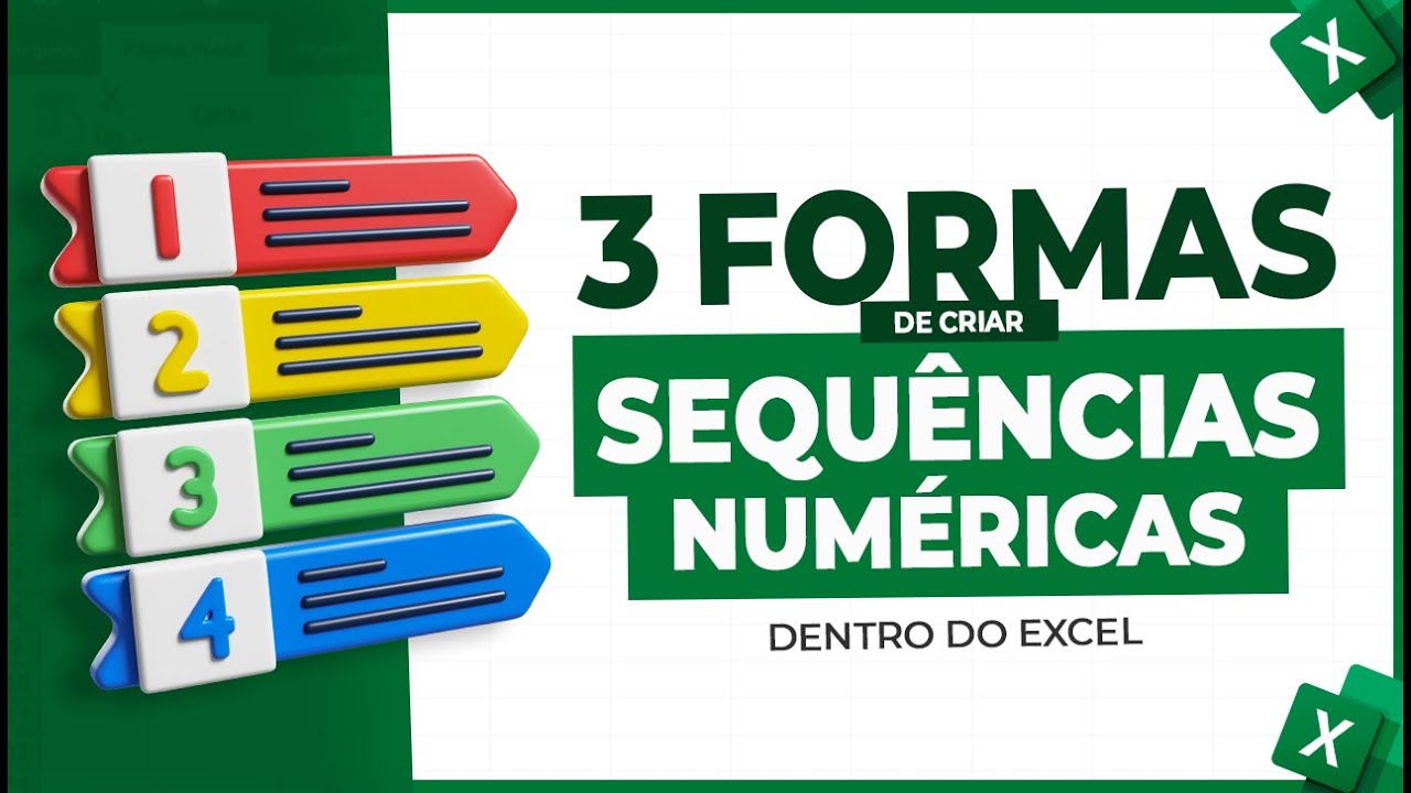 Como Fazer Sequência Numérica no Excel