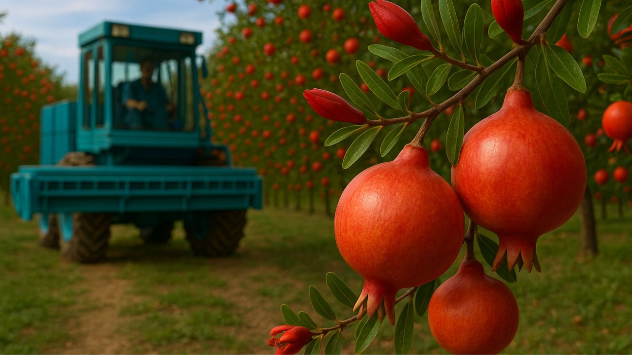 Откройте для себя процесс выращивания и сбора граната — ценного красного фрукта!