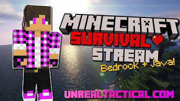 Unrealtactical SMP — The Ultimate Crossplay Experience (Live!)