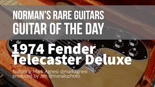 Norman's Rare Guitars - Guitar of the Day: 1974 Fender Telecaster Deluxe