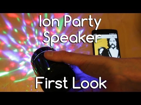 Ion Party Starter Bluetooth Speaker First Look - Androidizen