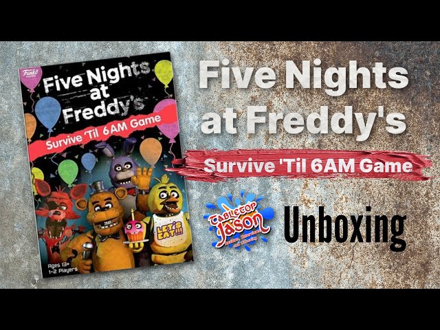 Five Nights at Freddy's Survive 'Til 6AM Game - Security Breach Edition