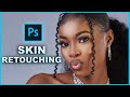 The best technique skin retouching tutorial