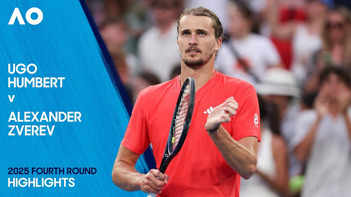Ugo Humbert v Alexander Zverev Highlights | Australian Open 2025 Fourth Round