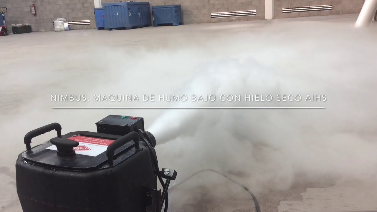 Hielo Seco maquina de humo bajo Nimbus Niebla AIHS 
