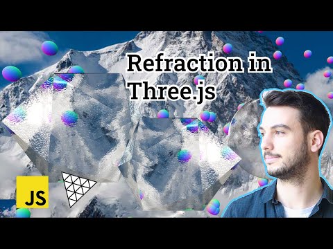 Refraction in #threejs
