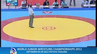 WORLD JUNIOR WRESTLING CHAMPIONSHIPS 2012_KAZ VS FIN