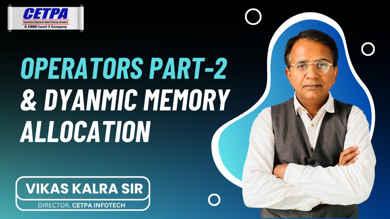 Operators Part-2 & Dynamic Memory Allocation - YouTube