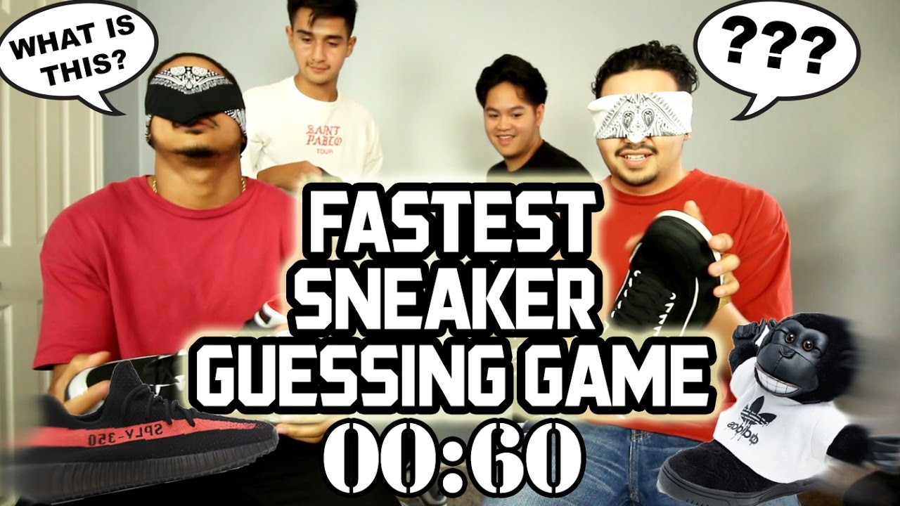 sneaker guessing game