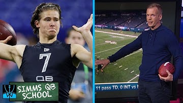 Chris Simms QB School: NFL Draft prospect QB Justin Herbert | Chris Simms Unbuttoned | NBC sports