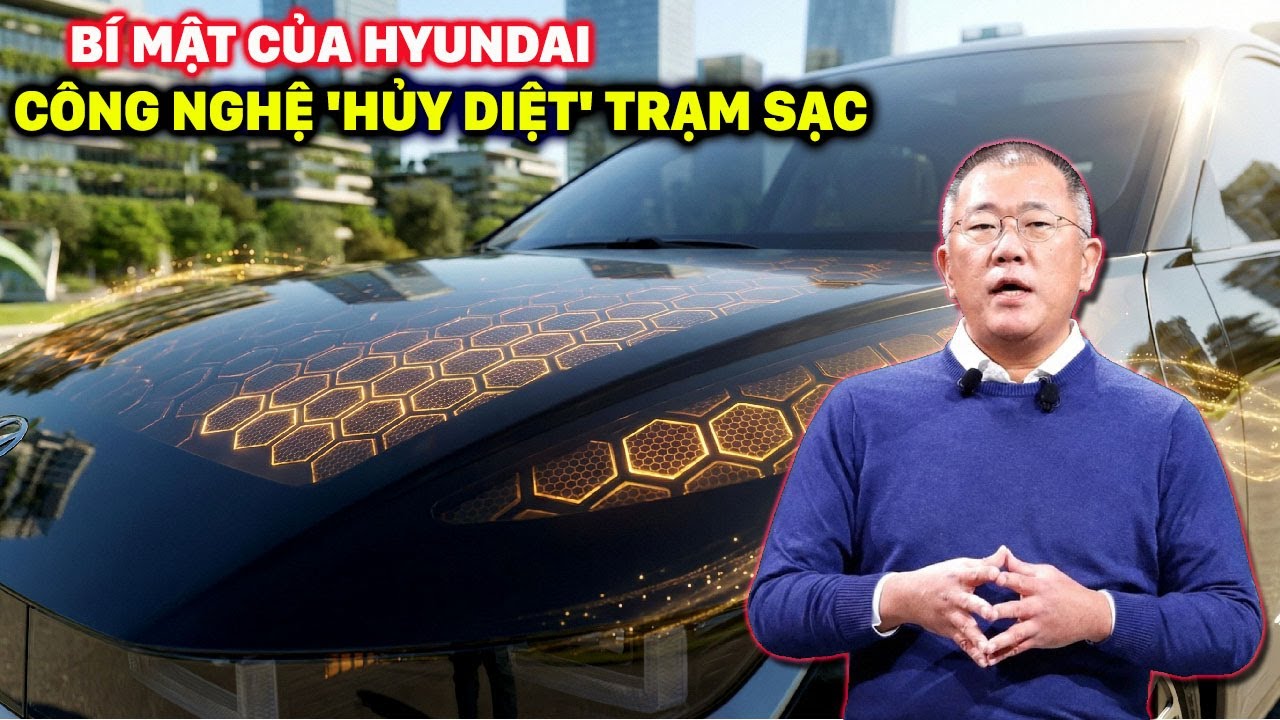 ⁣CÔNG NGHỆ SOLARSTIC: HYUNDAI BIẾN VỎ NHỰA THÀNH PIN MẶT TRỜI 500W