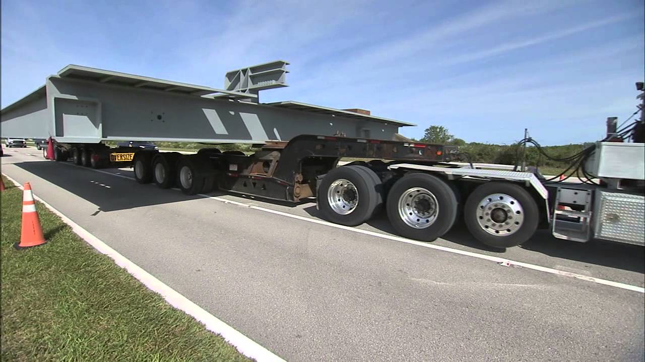 Work Platform H Arrives at Kennedy Space Center in Florida
