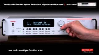 Model 3706A Six-Slot System Switch with High Performance DMM Demo - Series 2