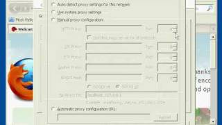 Using a PAC file in Firefox