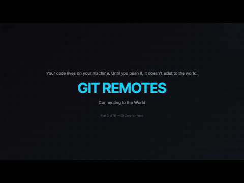 Git Tutorial #3 - Git Remotes