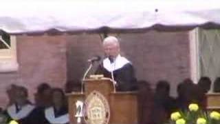 Bill Clinton at Knox College Commencement, 6/2/2007 (pt 3)