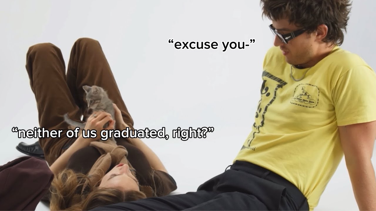 Joe Keery and Maya Hawke acting exactly like Steve and Robin 