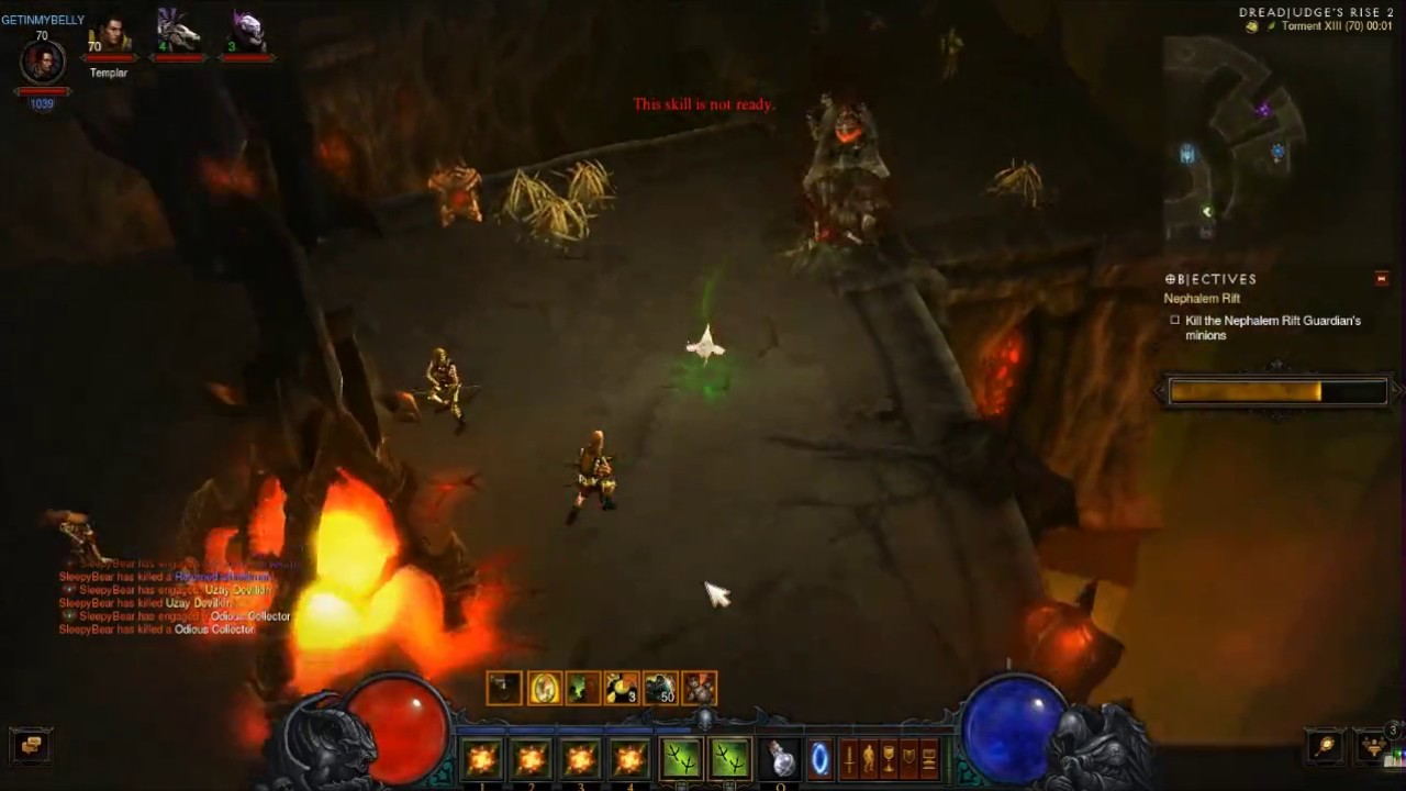 Diablo III Superfast T13 Rift Angy Chicken Witch Doctor YouTube