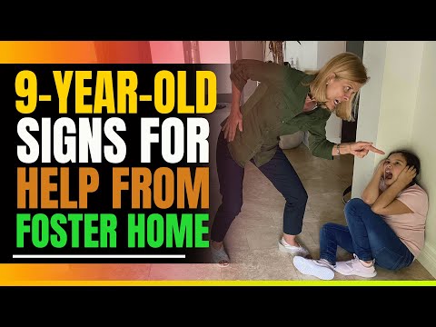 9 Year Old Signs For Help From Foster Home. (Famous From Tik Tok)