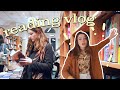 the MYSTERY of the lost book & bookshopping with friends // Reading vlog #2
