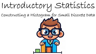 Introductory Statistics | Constructing a Histogram for Small Discrete Data | Practice Problem