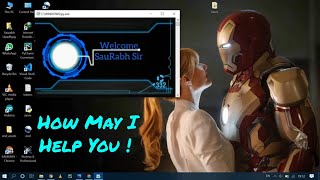 Python Project : Iron Man JARVIS || How to make Jarvis in Python || Python based Desktop Assistant |