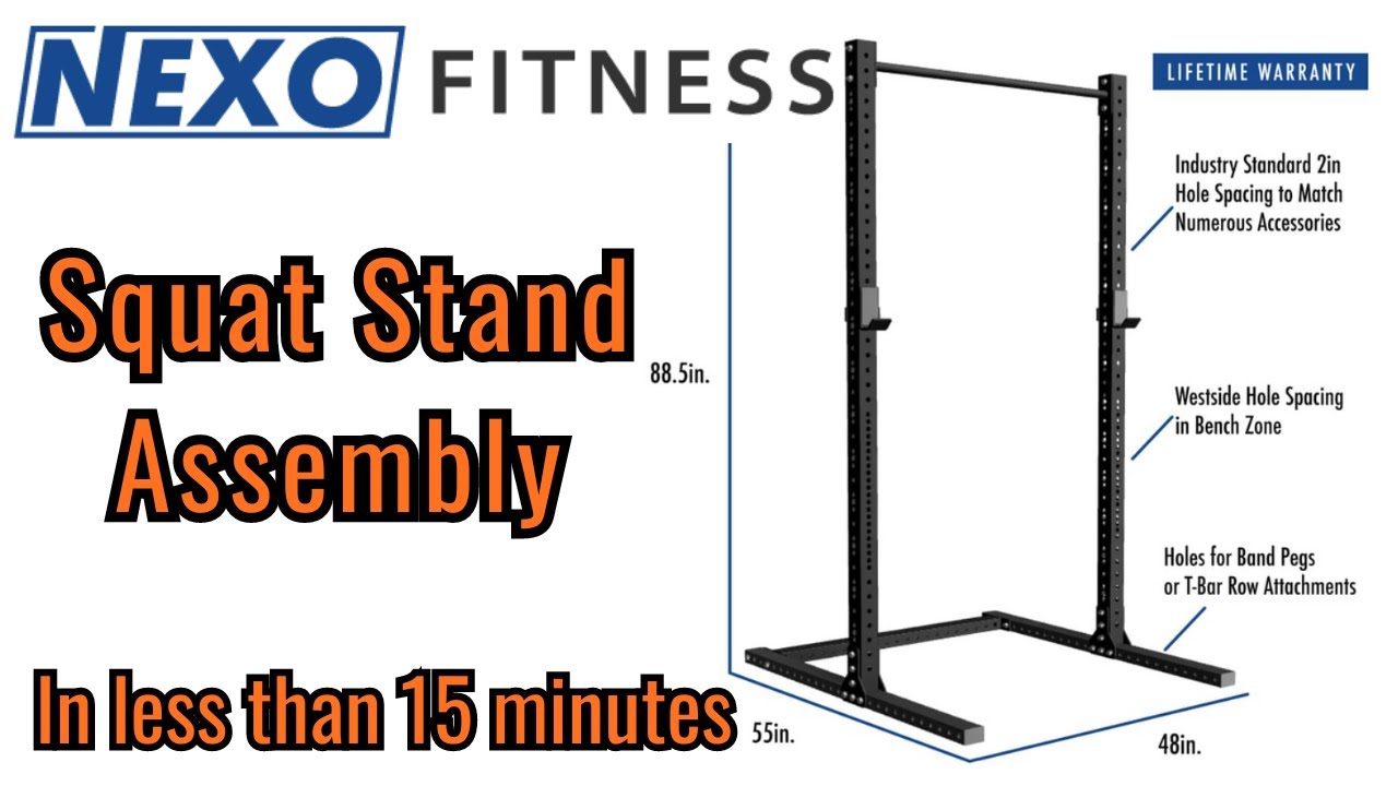 NEXO Commercial Squat Stand Strength Depot
