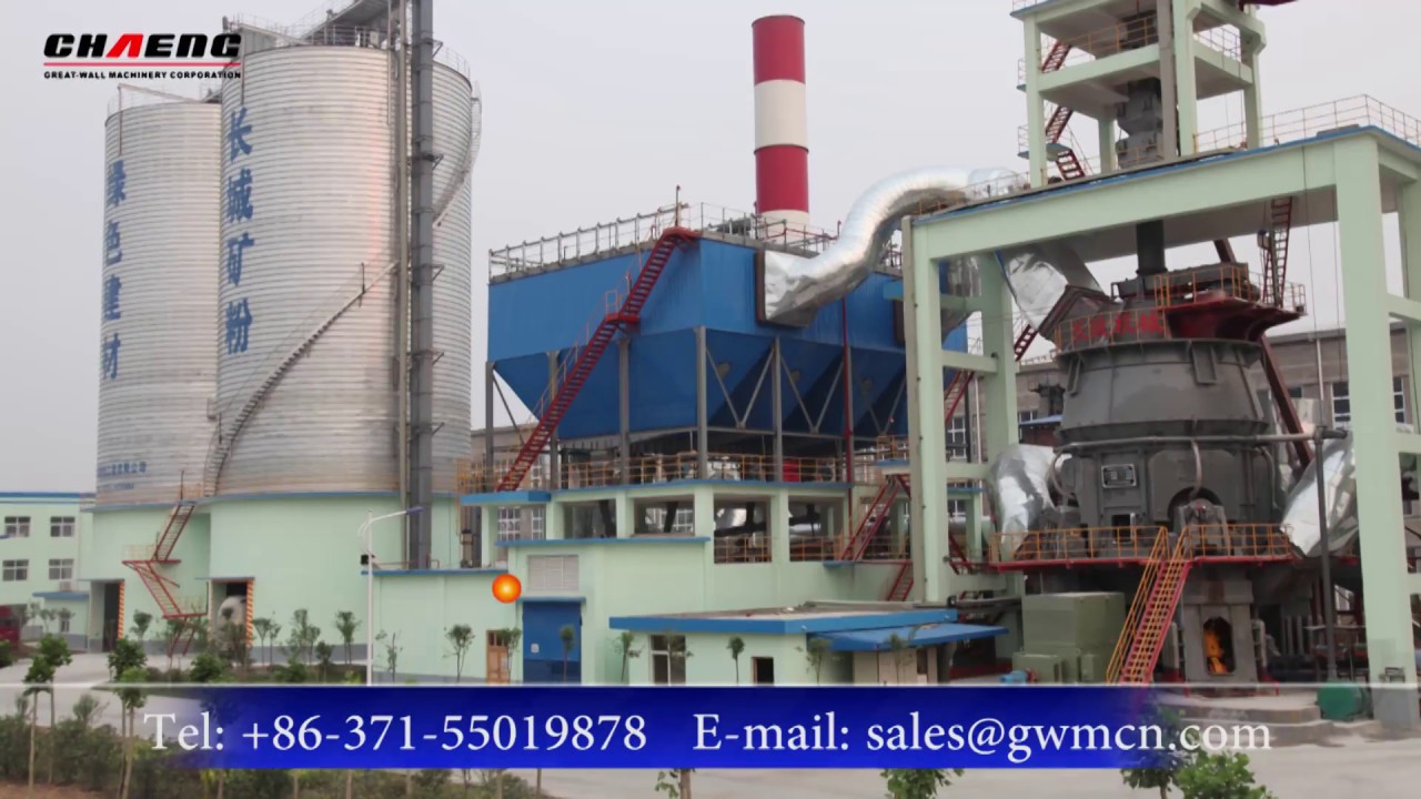 Slag grinding plant working principle