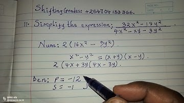 A DIFFERENCE OF 2 SQUARES AND QUADRATIC EXPRESSIONS.