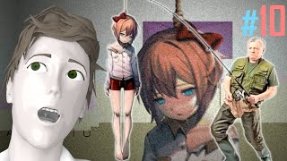 НАЧИНАЕТСЯ ЖЕСТЬ ::: Doki Doki Literature Club! #10