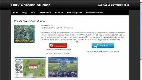Dark Chrome Studios - RPG Maker XP,VX,VX Ace Free