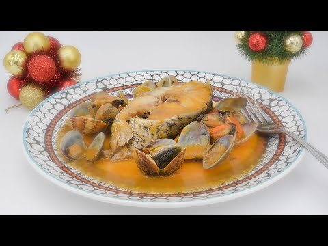 Corvina a la marinera - Receta de pescado para Navidad by Javier Romero