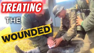 Treating the Injured on D-Day: Combat Medic POV | D-Day Ohio 2026 Friday Beach Battle