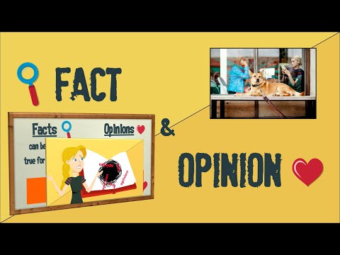 Fact and Opinion | Reading Strategies | EasyTeaching