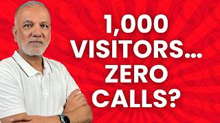 1,000 Website Visitors But Zero Leads | Here’s the Problem