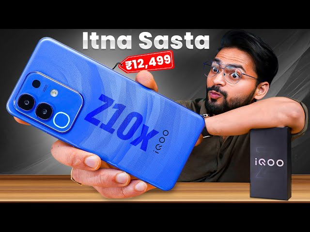 けぴお iQOO Z10x 5G Quick Look⚡️| At Just Rs 12,499/- 🤯 | 6500 mAh