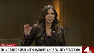 Kristi Noem ends tenure as Homeland Security Secretary