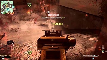 MW3 Double MOAB with MP7 on Hardhat PC rushing HD